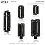 3_Utrecht 1 Light Black Outdoor Post Top Lantern more views