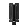 7_Utrecht 1 Light Black Outdoor Post Top Lantern more views
