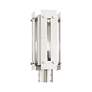 5_Utrecht 1 Light Brushed Nickel Outdoor Post Top Lantern more views