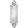 Uttermost 10" x 36" Ginosa Frameless Wall Mirror