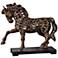 Uttermost 21" Wide Prancing Horse Statue
