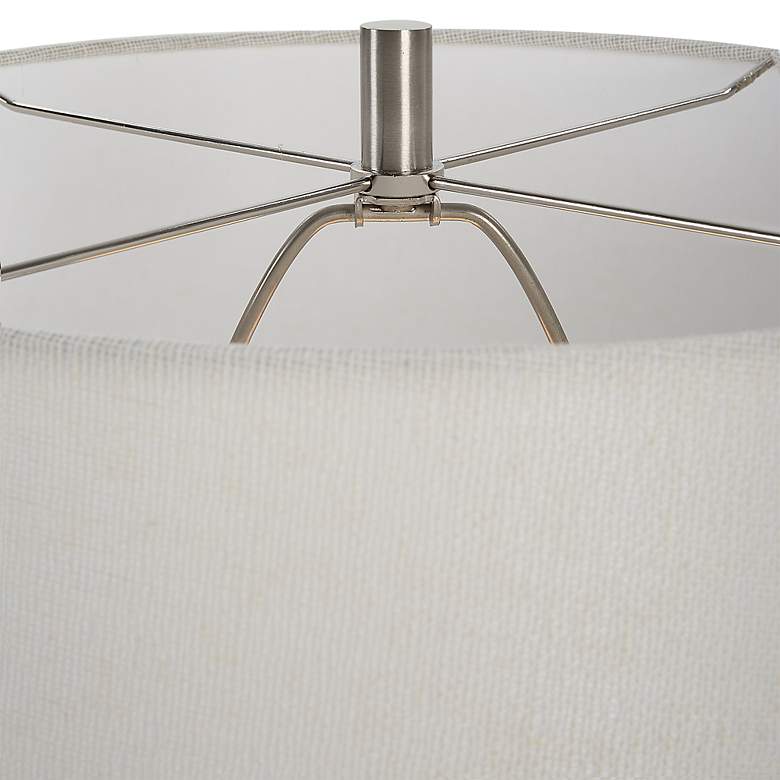 Image 7 Uttermost 24 1/2" High Opal White High Gloss Glaze Ceramic Table Lamp more views