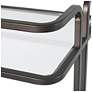 6_Uttermost 34" Wide Bronze Bar Cart more views
