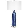Uttermost 36 1/4" Newport Blue Tall Ceramic Table Lamp