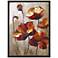 Uttermost 39" High Window View Poppies Floral Wall Art