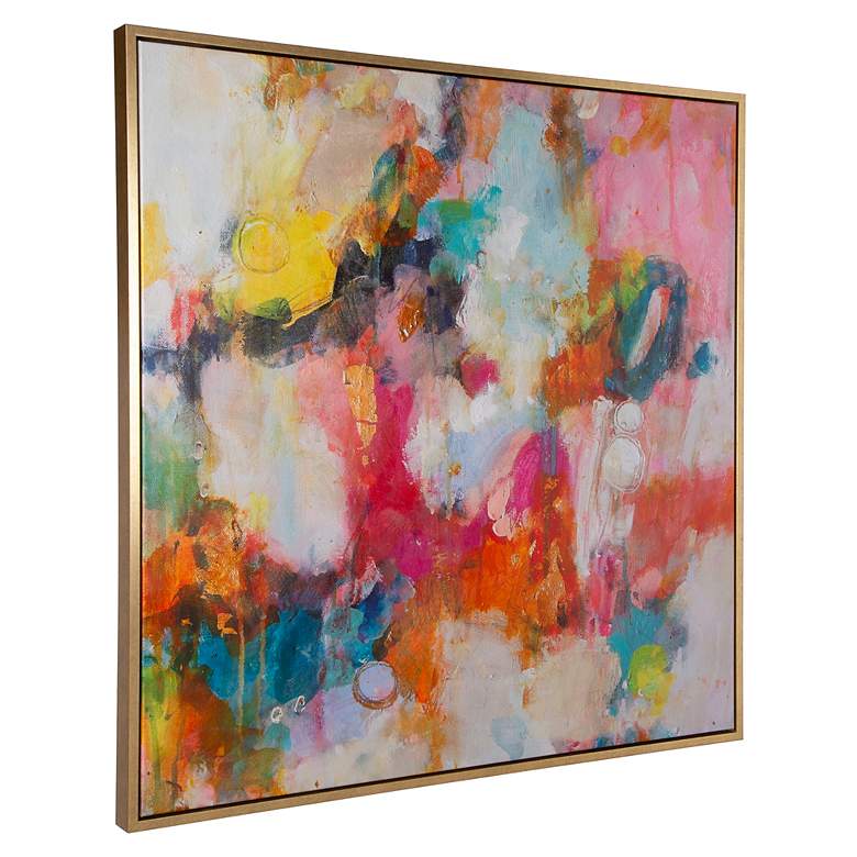 Image 2 Uttermost A Colorful Mindset 44" Framed Canvas more views