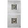 Uttermost Abalone Shells 20" Square Wall Art Set of 2