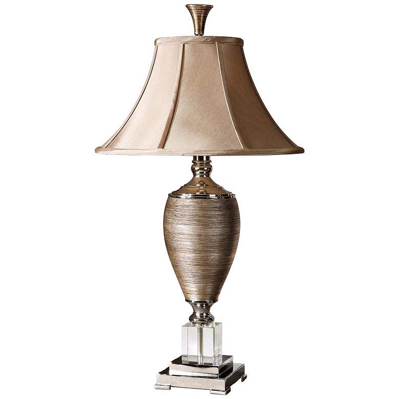 Image 1 Uttermost Abriella Metallic Gold Table Lamp