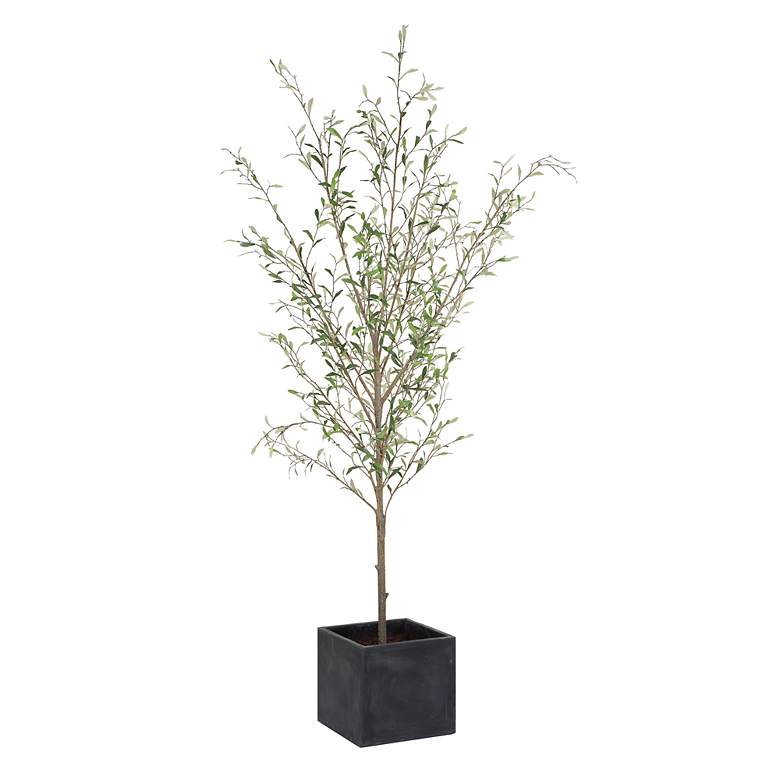 Image 2 Uttermost Abundance 90 1/2" Potted Olive