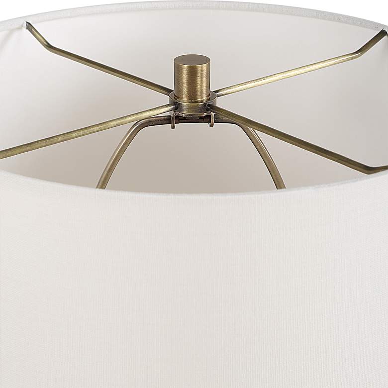 Image 6 Uttermost Abyss Blue Ombre Ceramic Table Lamp more views