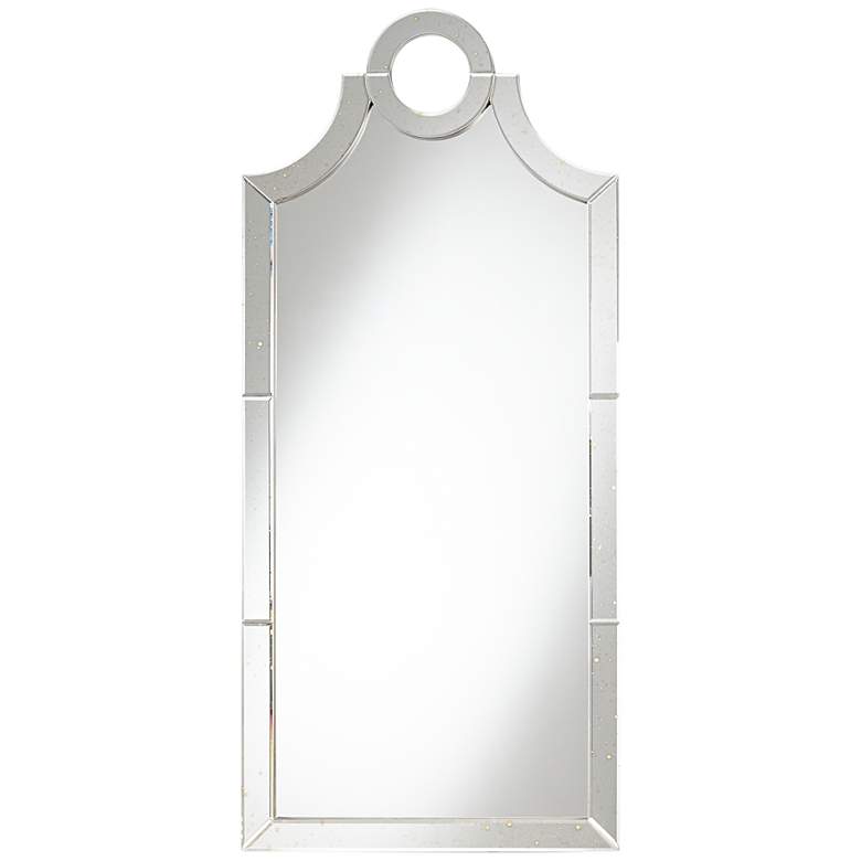 Image 3 Uttermost Acacius Antiqued Glass 30 inch x 66 inch Wall Mirror