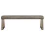 Uttermost Acai 60" Wide Light Gray Wash Accent Bench