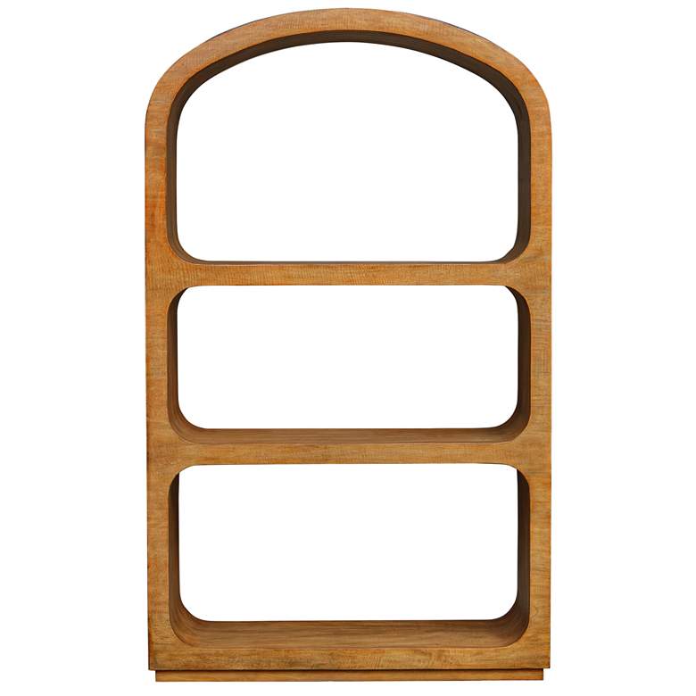 Image 1 Uttermost Achley 80" H x 40" W x 15" D Mango Etagere