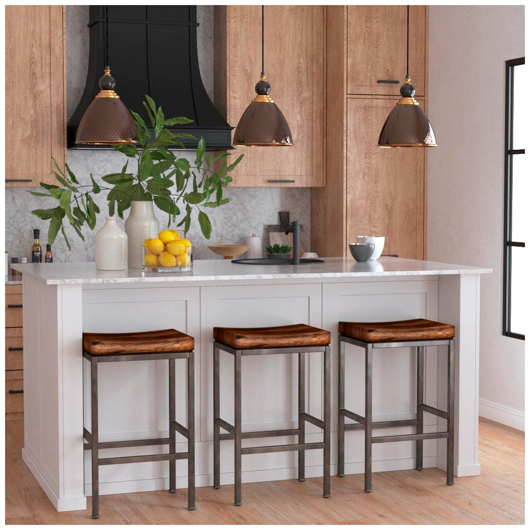 Uttermost Adastra 12" Wide Hammered Antique Brass Dome Mini Pendant