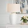1_Uttermost Adelaide 29" High White Ceramic Table Lamp