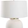 5_Uttermost Adelaide 29" High White Ceramic Table Lamp more views