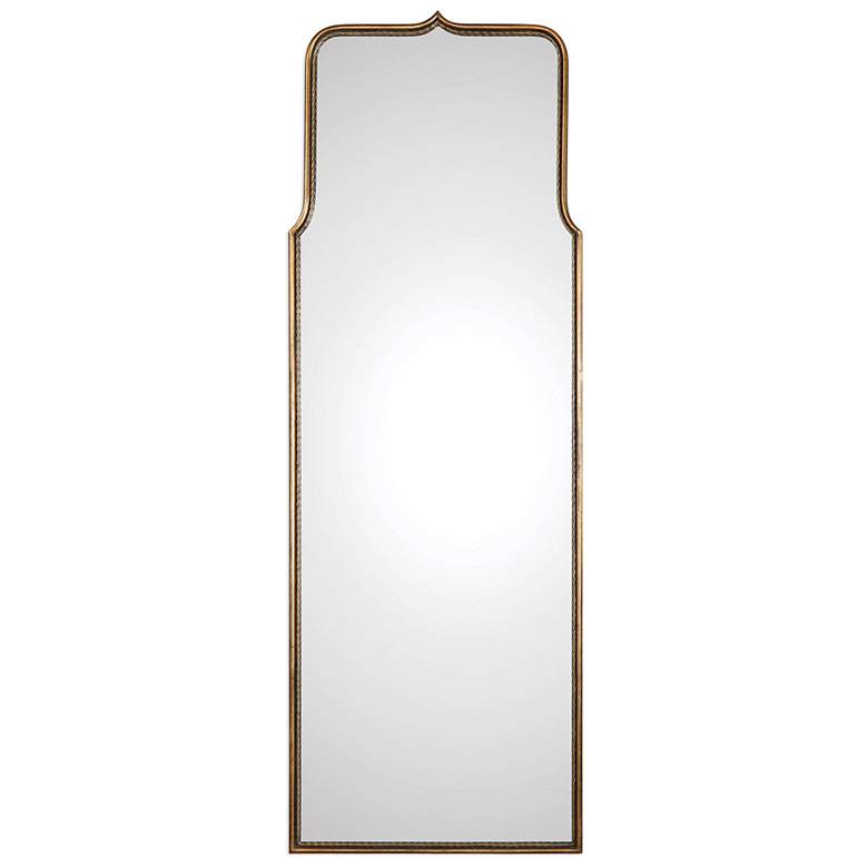 Image 2 Uttermost Adelasia Antique Gold 24" x 68 3/4" Wall Mirror