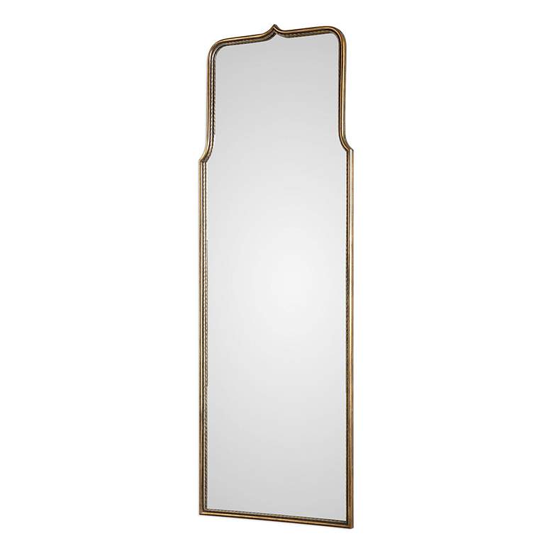 Image 3 Uttermost Adelasia Antique Gold 24 inch x 68 3/4 inch Wall Mirror more views