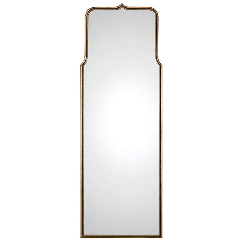 Image 4 Uttermost Adelasia Antique Gold 24 inch x 68 3/4 inch Wall Mirror more views
