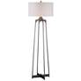 2_Uttermost Adrian Plated Aged Gun Metal Floor Lamp