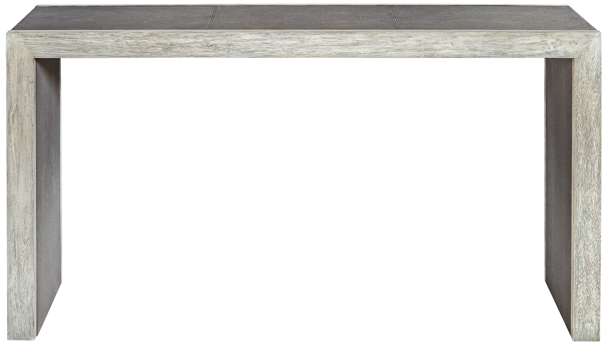 Shagreen console store table