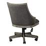 Uttermost Aidrian Charcoal Gray Adjustable Desk Chair