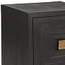 Uttermost Aiken 22.25" Wide Dark Ebony Modern Cabinet
