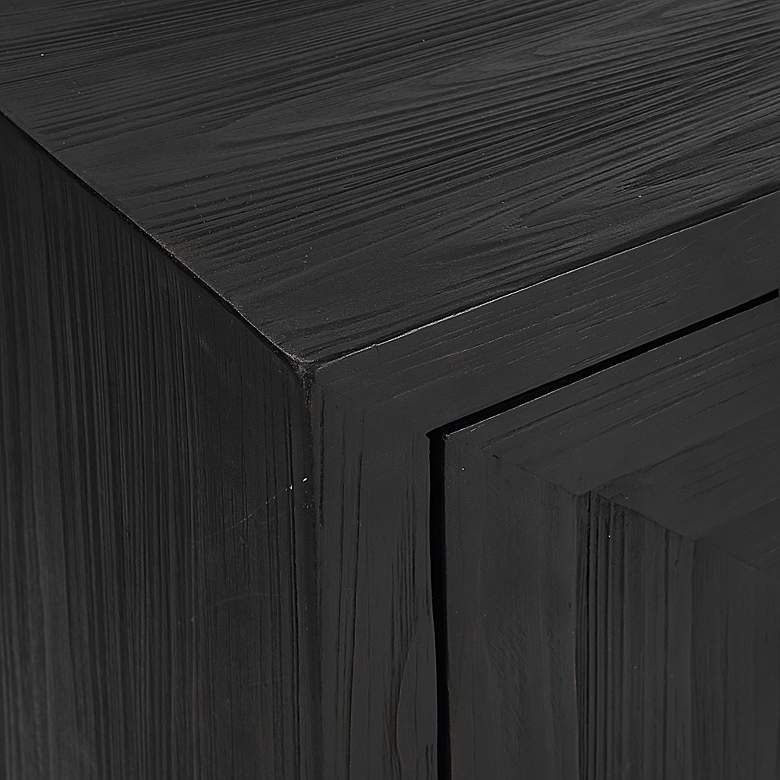 Image 4 Uttermost Aiken 22.25 inch Wide Dark Ebony Modern Cabinet more views