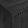 Uttermost Aiken 22.25" Wide Dark Ebony Modern Cabinet