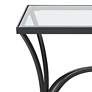 Uttermost Alayna 24" H Black End Table in scene