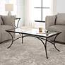 2_Uttermost Alayna 48" L x 18" H Black Coffee Table