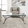 4_Uttermost Alayna 48" L x 18" H Black Coffee Table more views