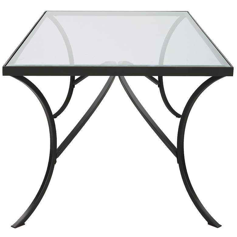 Image 6 Uttermost Alayna 48" L x 18" H Black Coffee Table more views