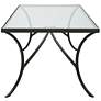 6_Uttermost Alayna 48" L x 18" H Black Coffee Table more views