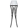 6_Uttermost Alayna 48" Wide Black Rectangular Console Table more views