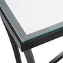 7_Uttermost Alayna 48" Wide Black Rectangular Console Table more views