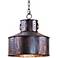 Uttermost Albiano Giaveno 14" Wide Oxidized Bronze Pendant