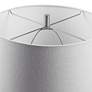 Uttermost Alenon 28" Light Gray Ceramic Table Lamp