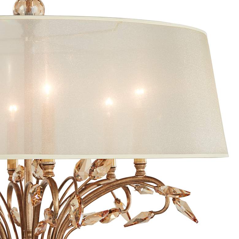 Image 5 Uttermost Alenya 29" Wide Burnished Gold Chandelier more views