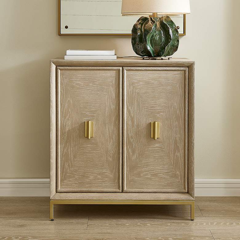 Image 1 Uttermost Alessia 30" Wide 2 Door Cabinet