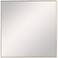 Uttermost Alexo Brushed Gold 28" Square Wall Mirror