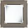 Uttermost Alfred Gray Embossed 34 1/4" Square Wall Mirror