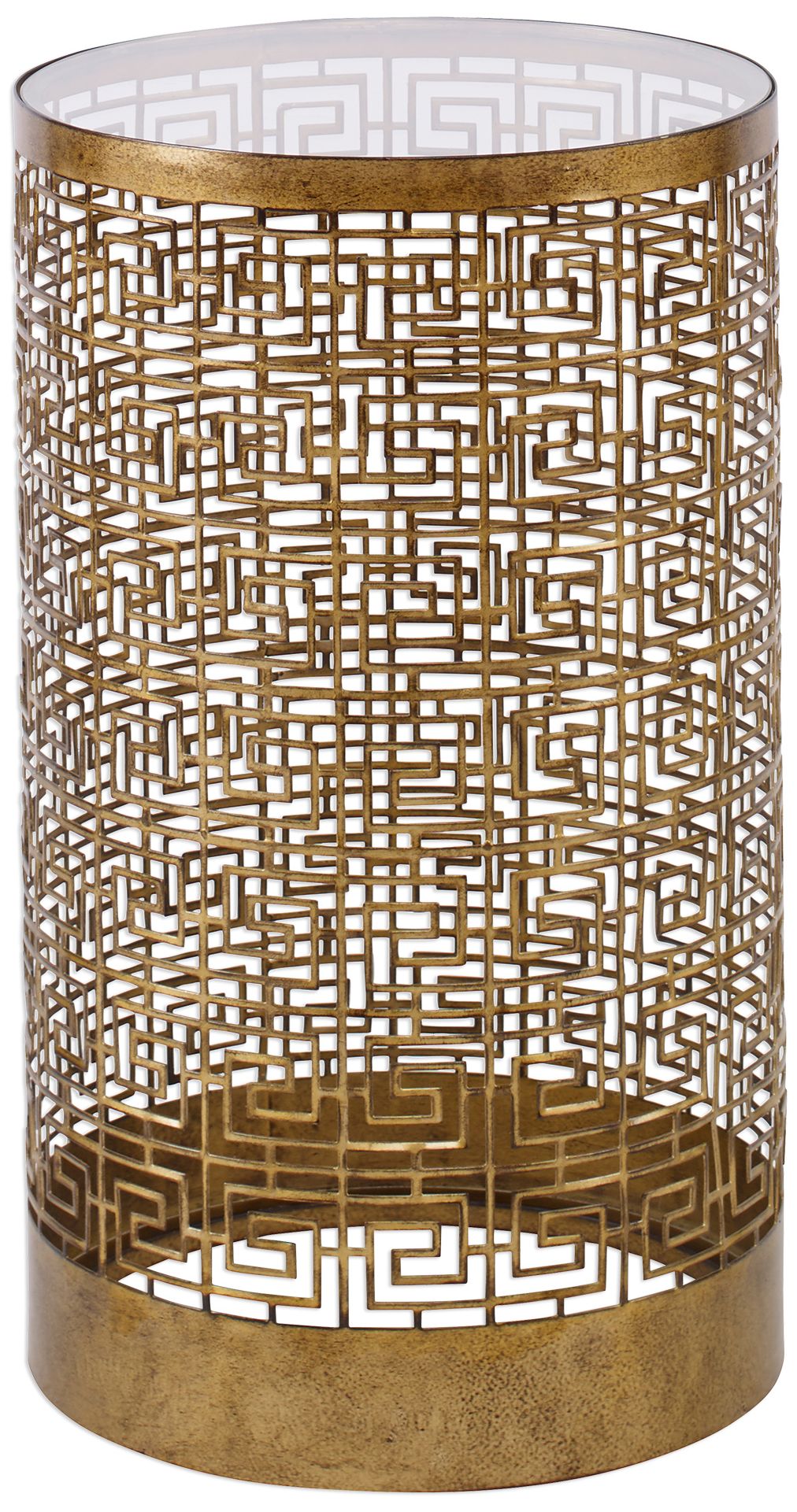 Image 2 Uttermost Algernon Gold Accent Table