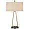 Uttermost Alina Tapered Brass Table Lamp
