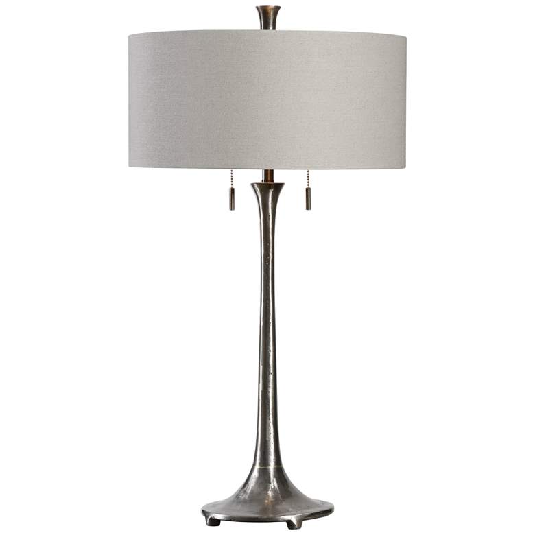 Image 2 Uttermost Aliso 31 1/2" Modern Textured Iron Table Lamp