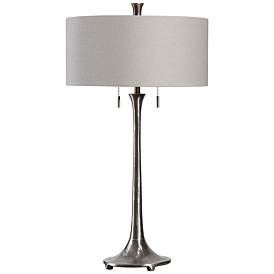 Image2 of Uttermost Aliso Porous Texture Iron Table Lamp