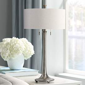 Image1 of Uttermost Aliso Porous Texture Iron Table Lamp