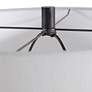 Uttermost Alita Aged Rust Black Metal Cylindrical Table Lamp