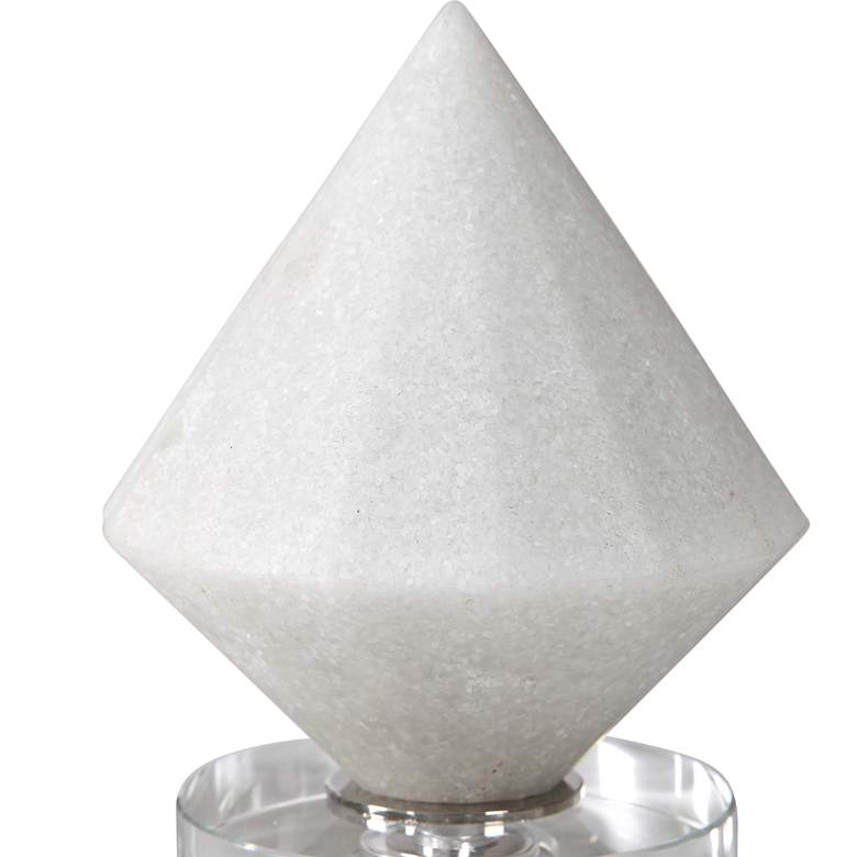 Image 3 Uttermost Alize 14" High Diamond Crystal Sculptures Set of 3 more views