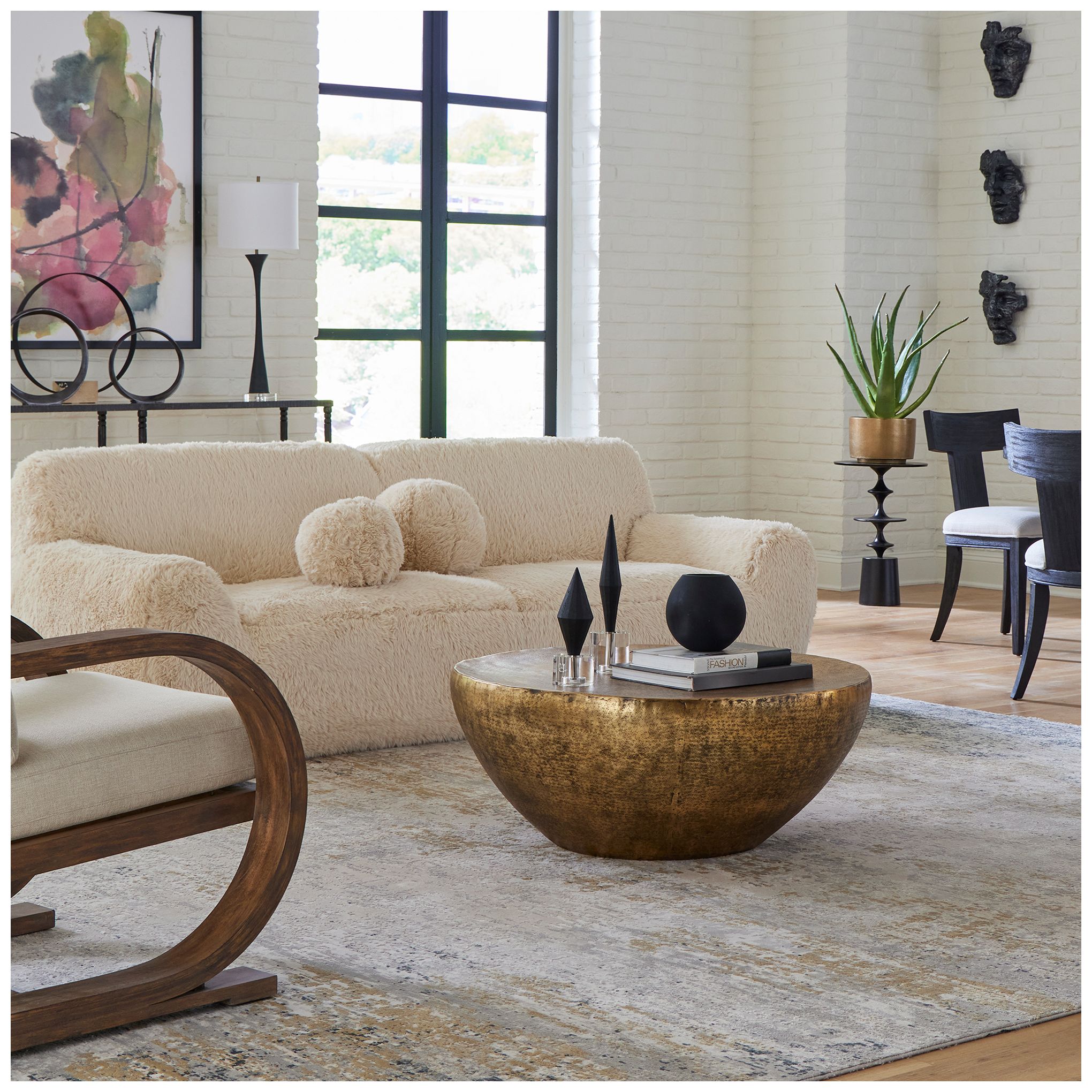 Image 6 Uttermost Alize Black Diamond Modern Sculptures Set of 3 more views